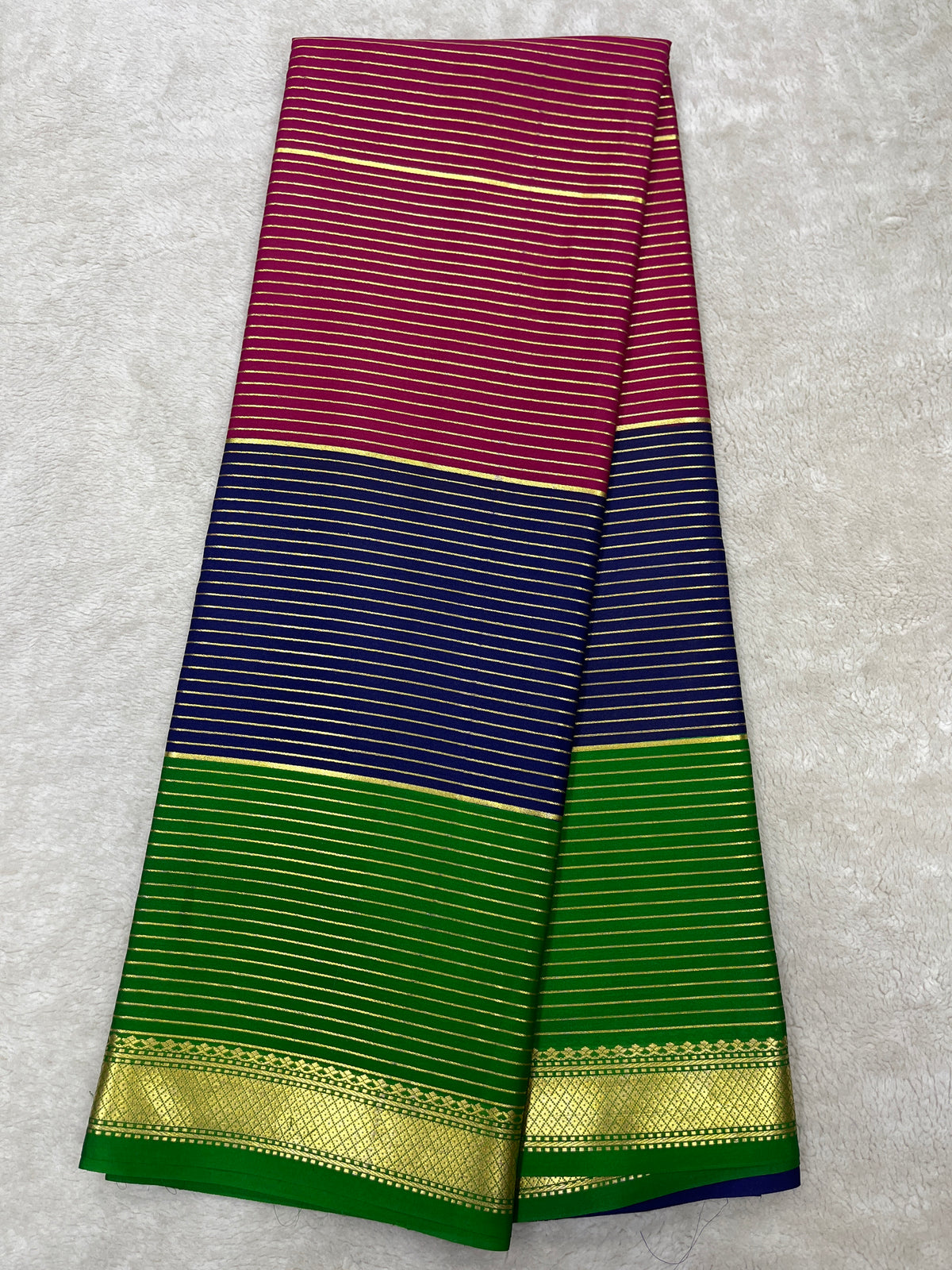 Pure crepe Mysore silk saree 26386509 (70gsm)