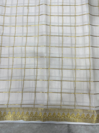 Pure crepe Mysore silk saree 13106333