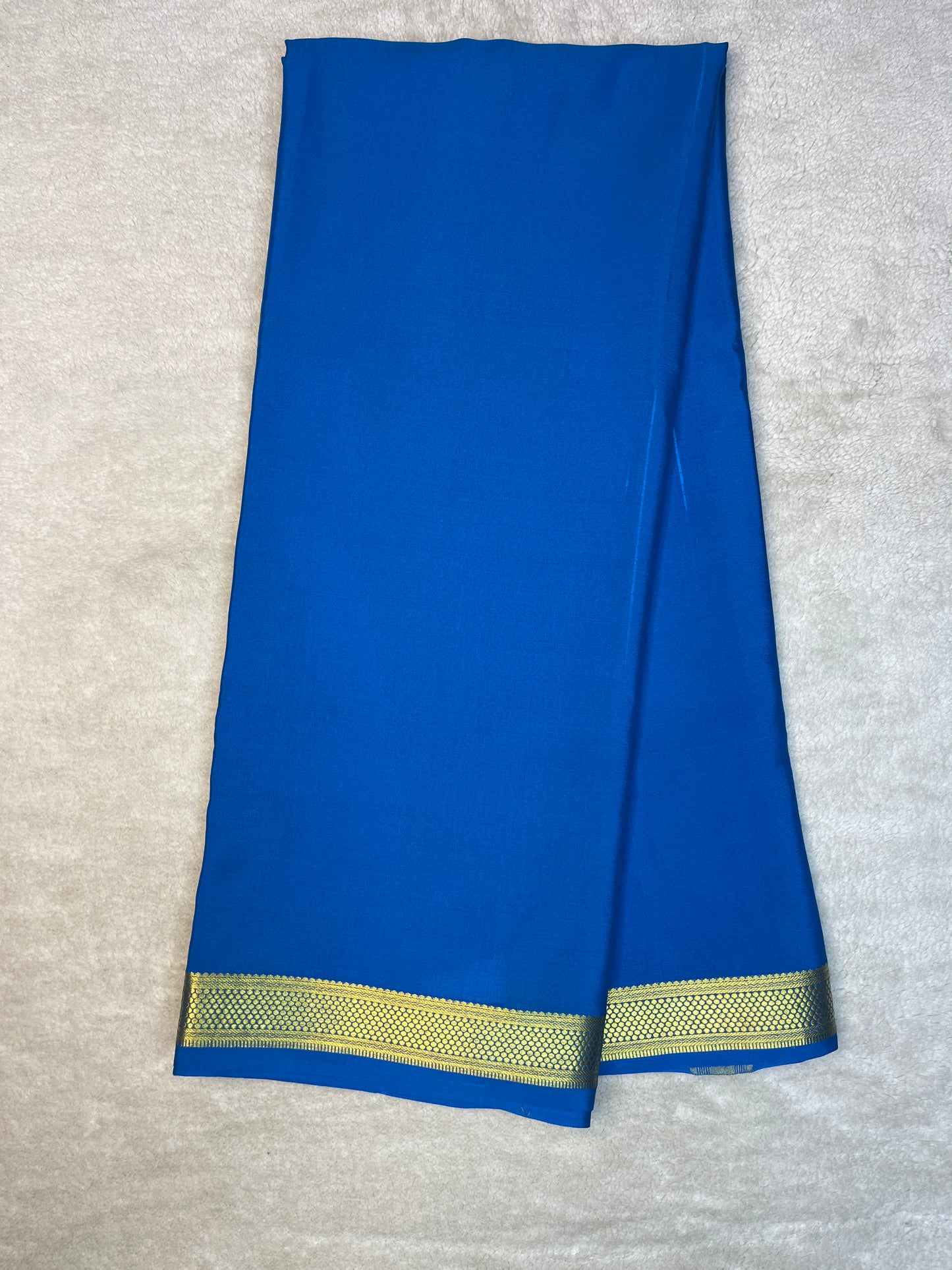 Pure Crepe Mysore Silk Saree-110 GSM(1104002)