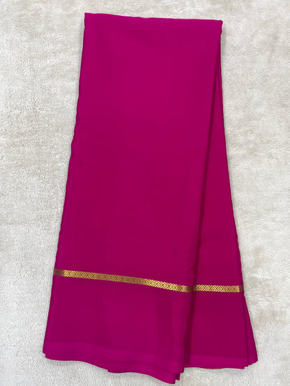 Pure crepe Mysore silk120GSM(110861)