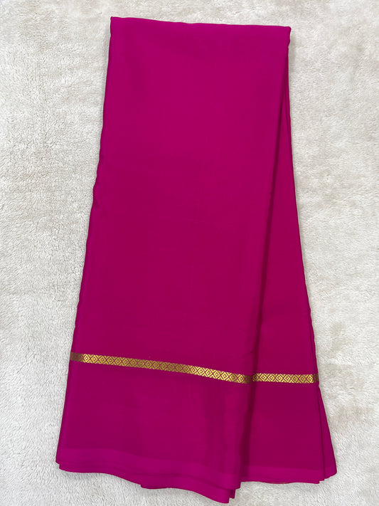 Pure crepe Mysore silk120GSM(110861)