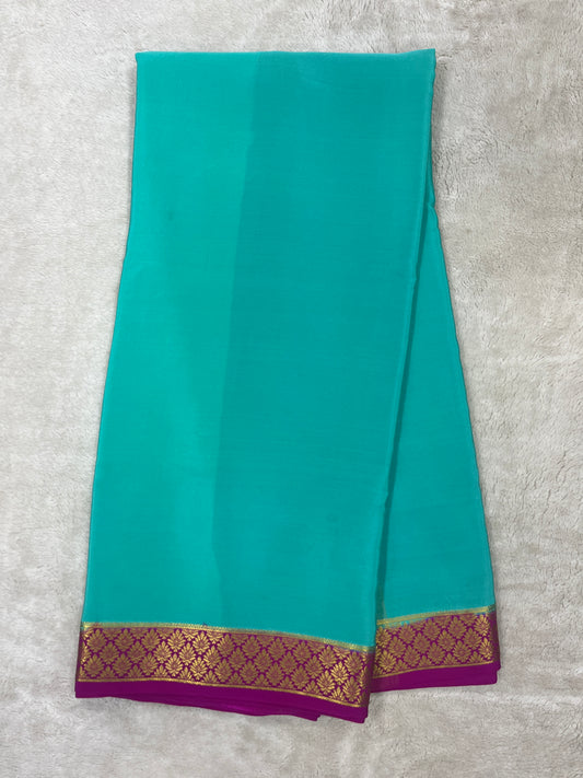 Pure Mysore Silk Saree-(144562)