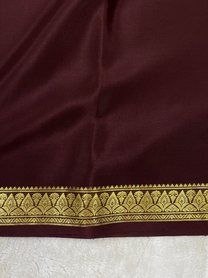 Pure Crepe Mysore Silk   - 1310461