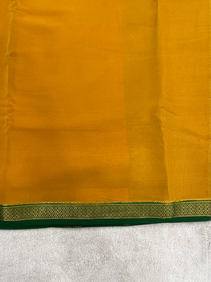 Sliver Based Zari Pure Mysore Silk Saree
