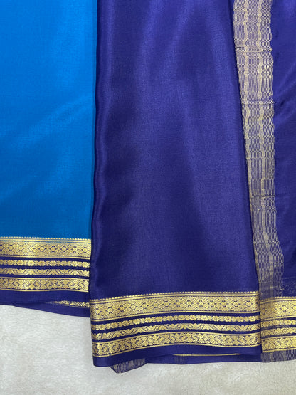 Pure crepe Mysore silk saree 13105585 (70gsm)