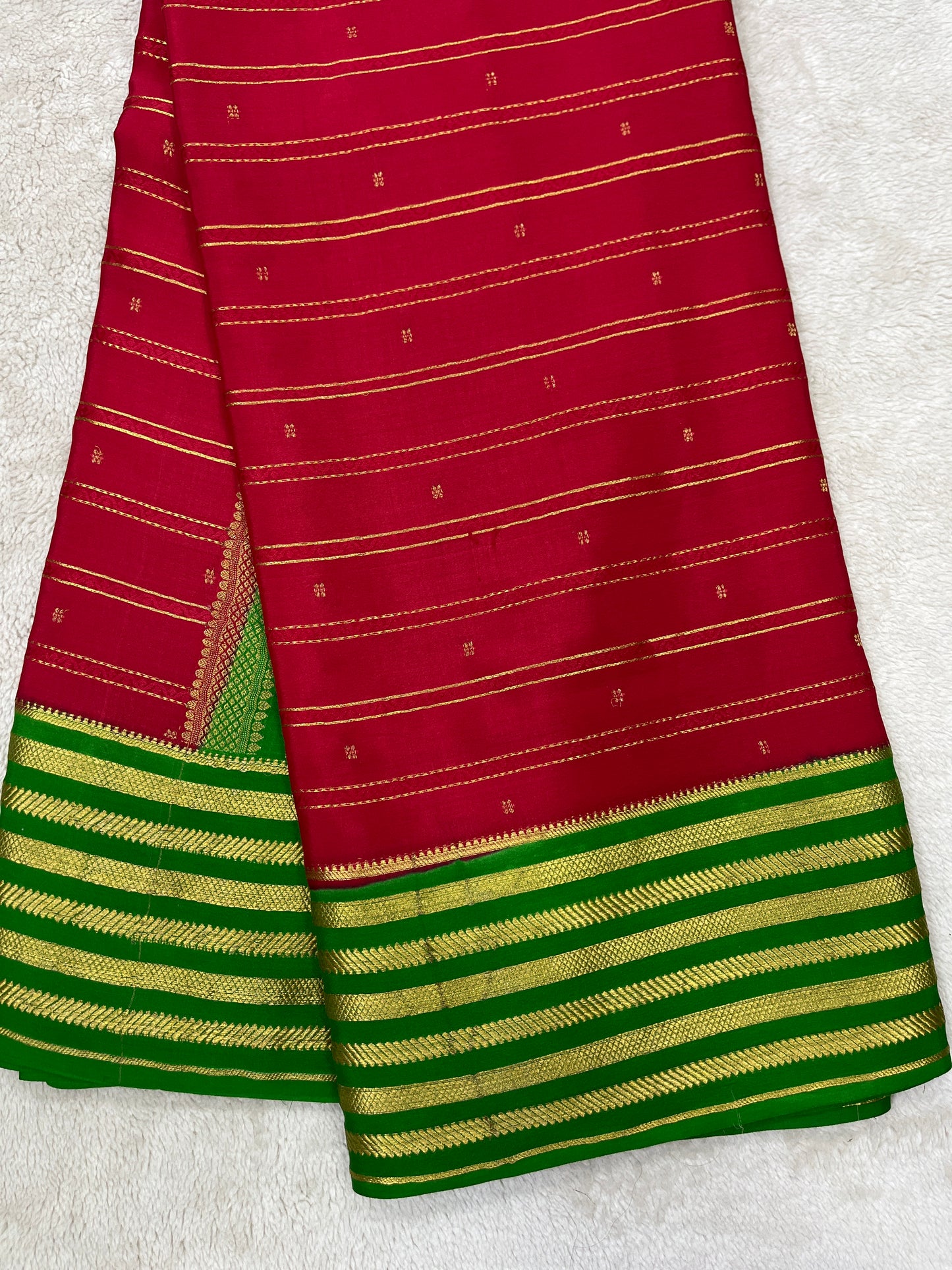 Pure Crepe Mysore silk- Butta(16271504)