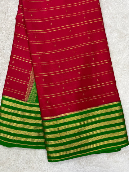 Pure Crepe Mysore silk- Butta(16271504)