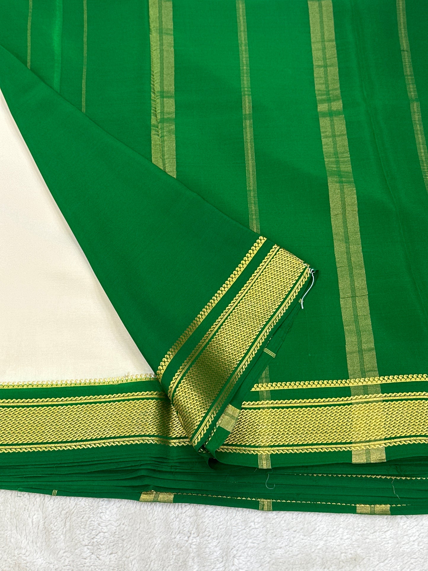 Sliver Based zari Pure Mysore Silk Saree
