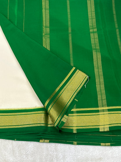 Sliver Based zari Pure Mysore Silk Saree