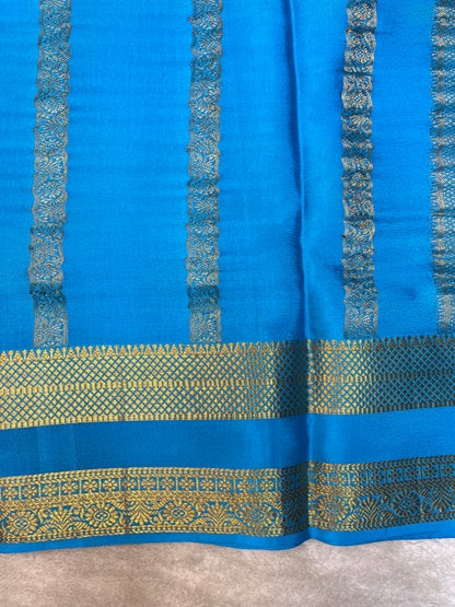 Pure Crepe Mysore Silk Saree-110GSM(1104001)