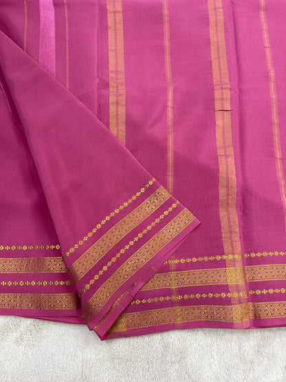 Sliver Based zari Pure Mysore Silk Saree