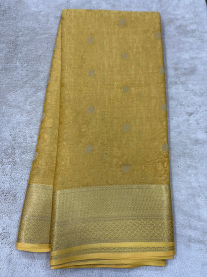 Pure crepe Mysore silk-Jay Banarasi(15080808)
