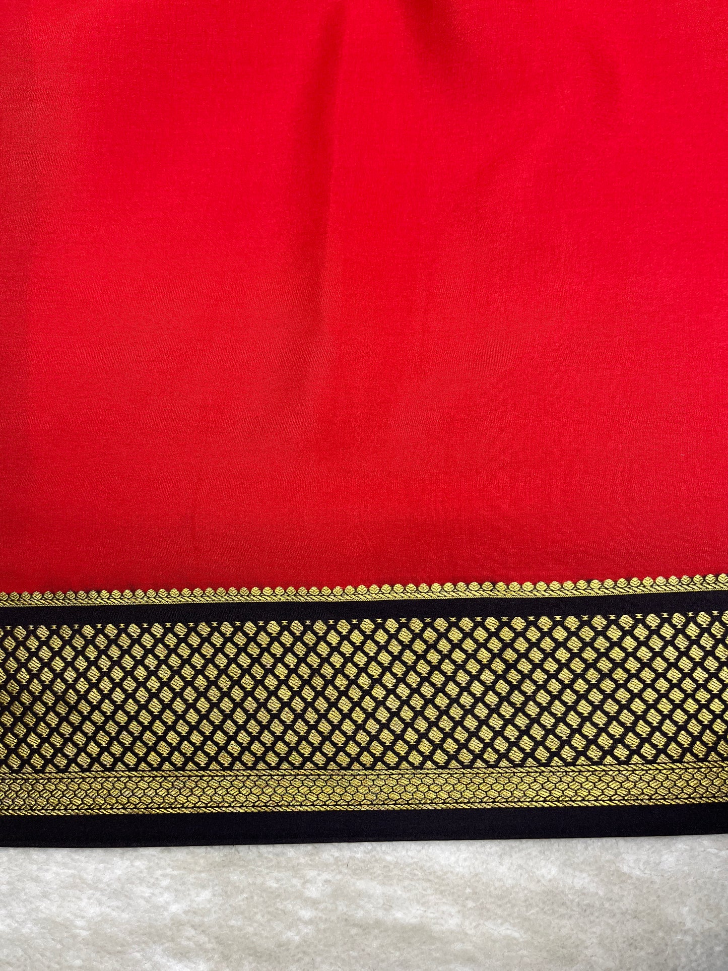 Pure crepe Mysore silk- 16274306