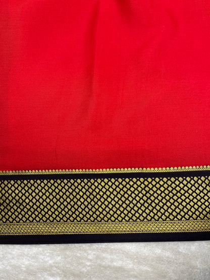 Pure crepe Mysore silk- 16274306
