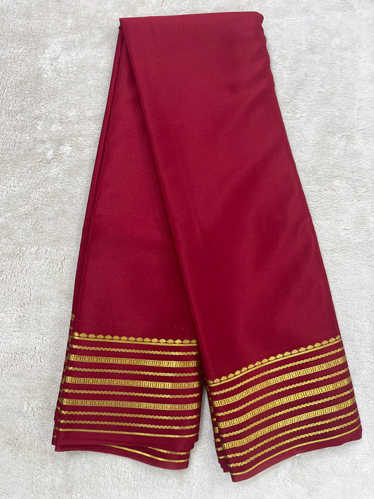 Pure crepe Mysore silk- 2 Lines 100 Gsm(110865)