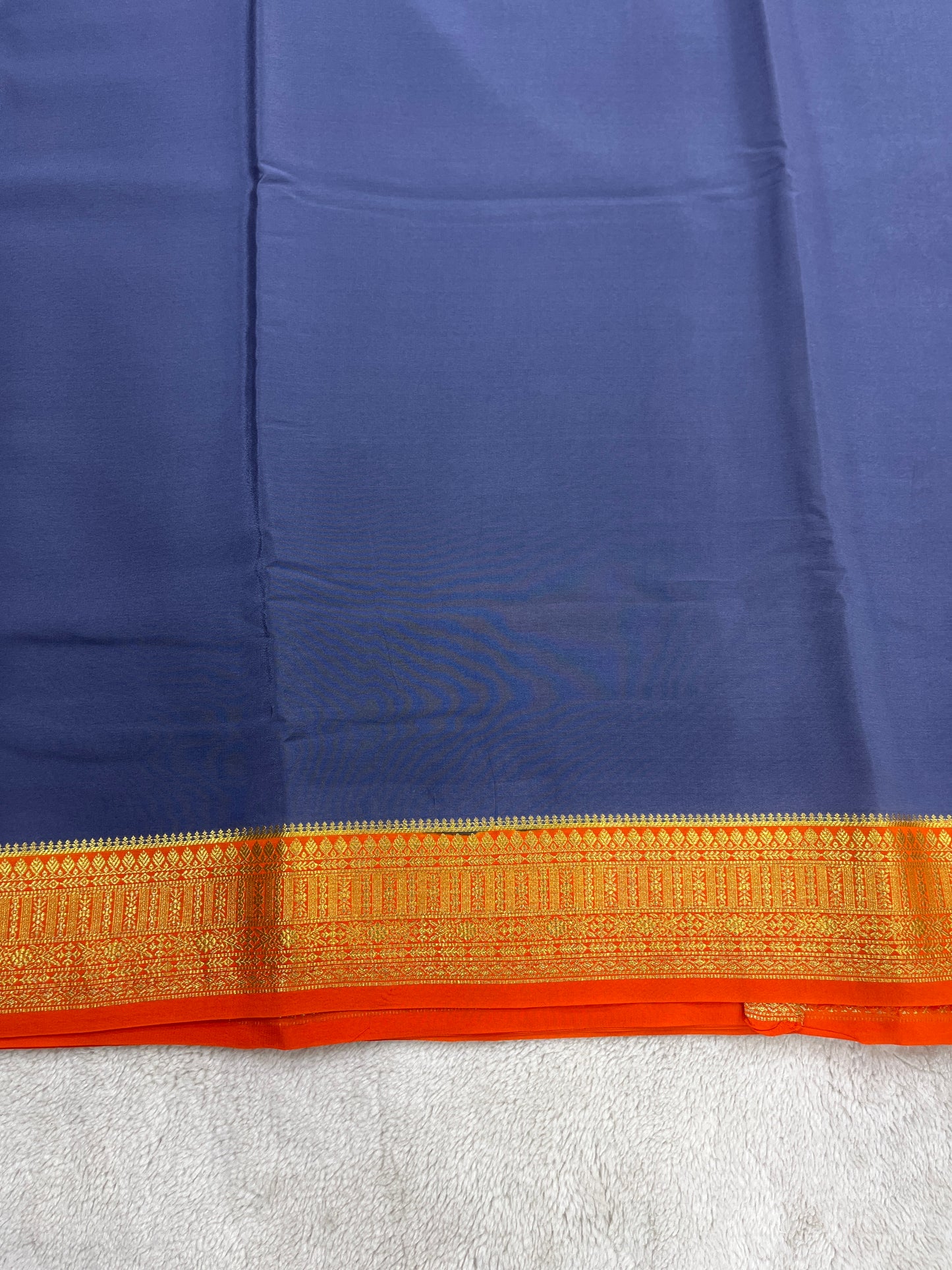 Sliver Based zari Pure Mysore Silk Saree