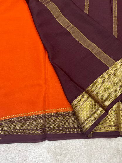 Pure crepe Mysore silk 120 GSM ( 110861 )