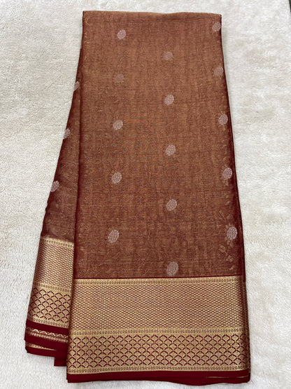 Pure Mysore crepe silkJay Banarasi(15080808)