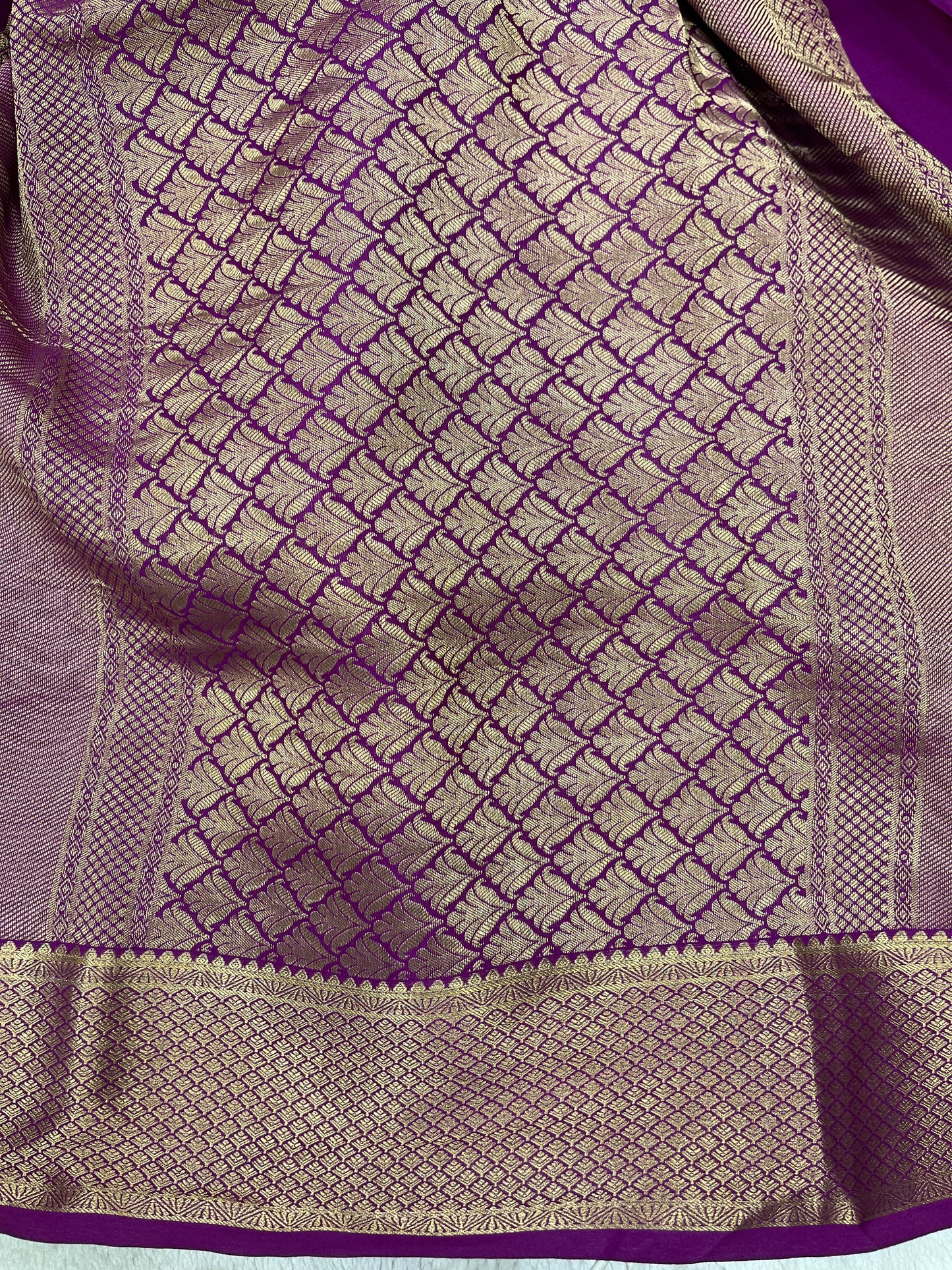 Pure crepe Mysore silk-Big Elephant(15112605)