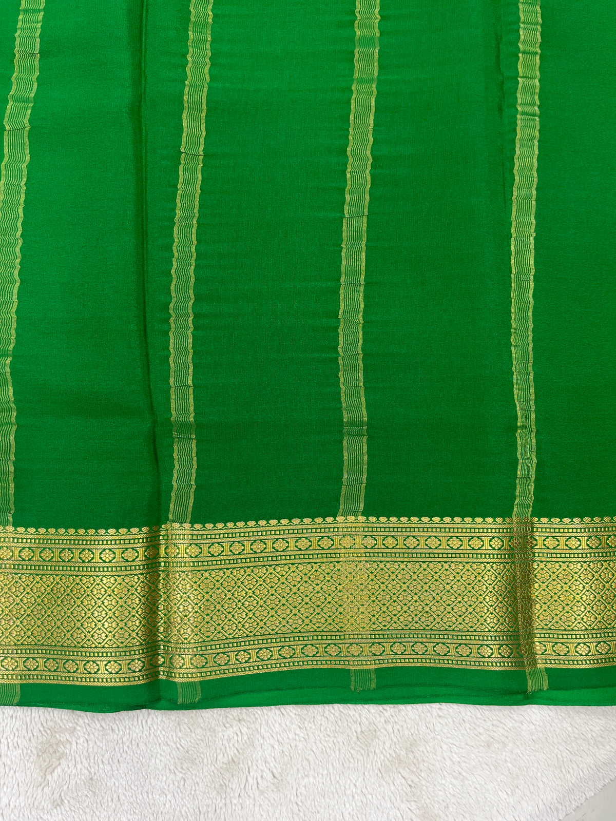 Pure crepe Mysore silk