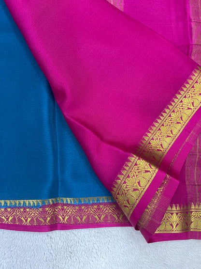 Pure crepe Mysore silk