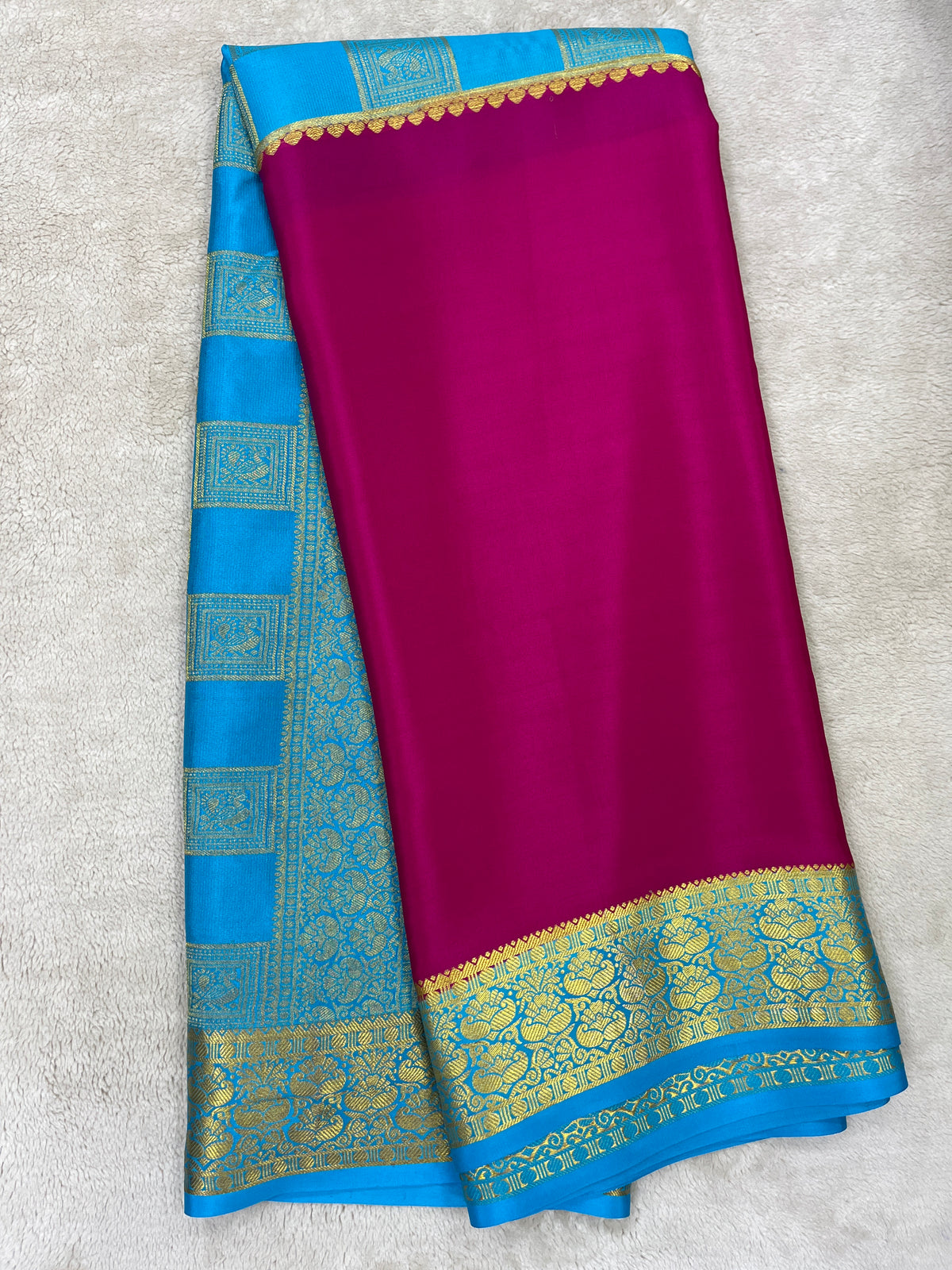 Pure crepe Mysore silk -16277201(120GSM)