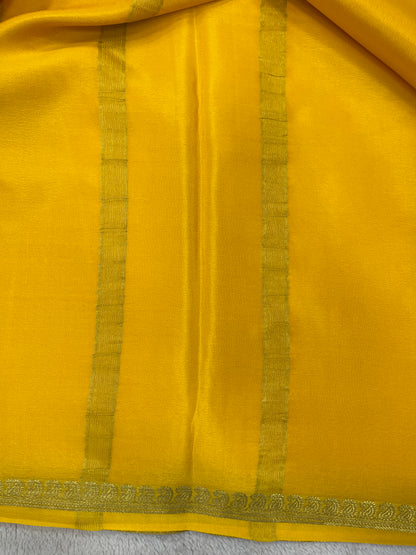 Pure crepe Mysore silk-Kavya Self(13SO1801)