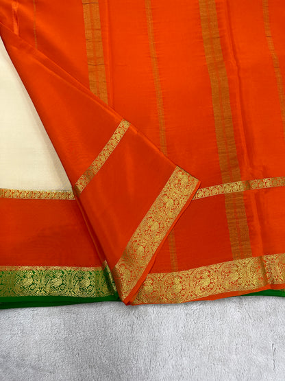 Sliver Based Zari Pure Mysore Silk Saree