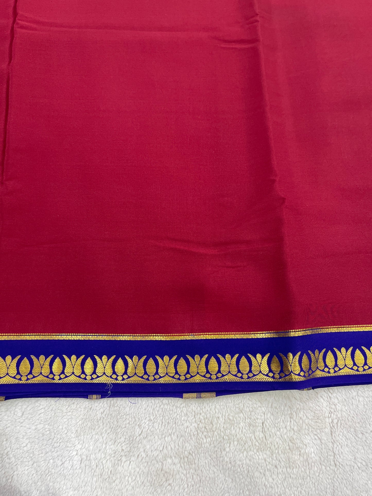 Sliver Based Zari Pure Mysore Silk Saree