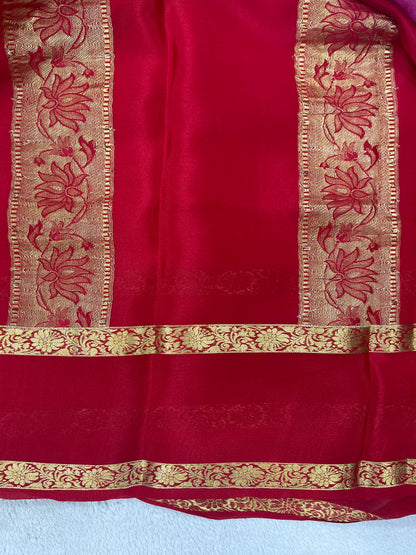 Pure crepe Mysore silkHema Big(13SO1805)