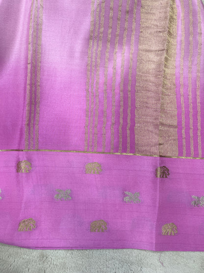 Pure crepe Mysore silk-SVS/KD/BOR(15080802)