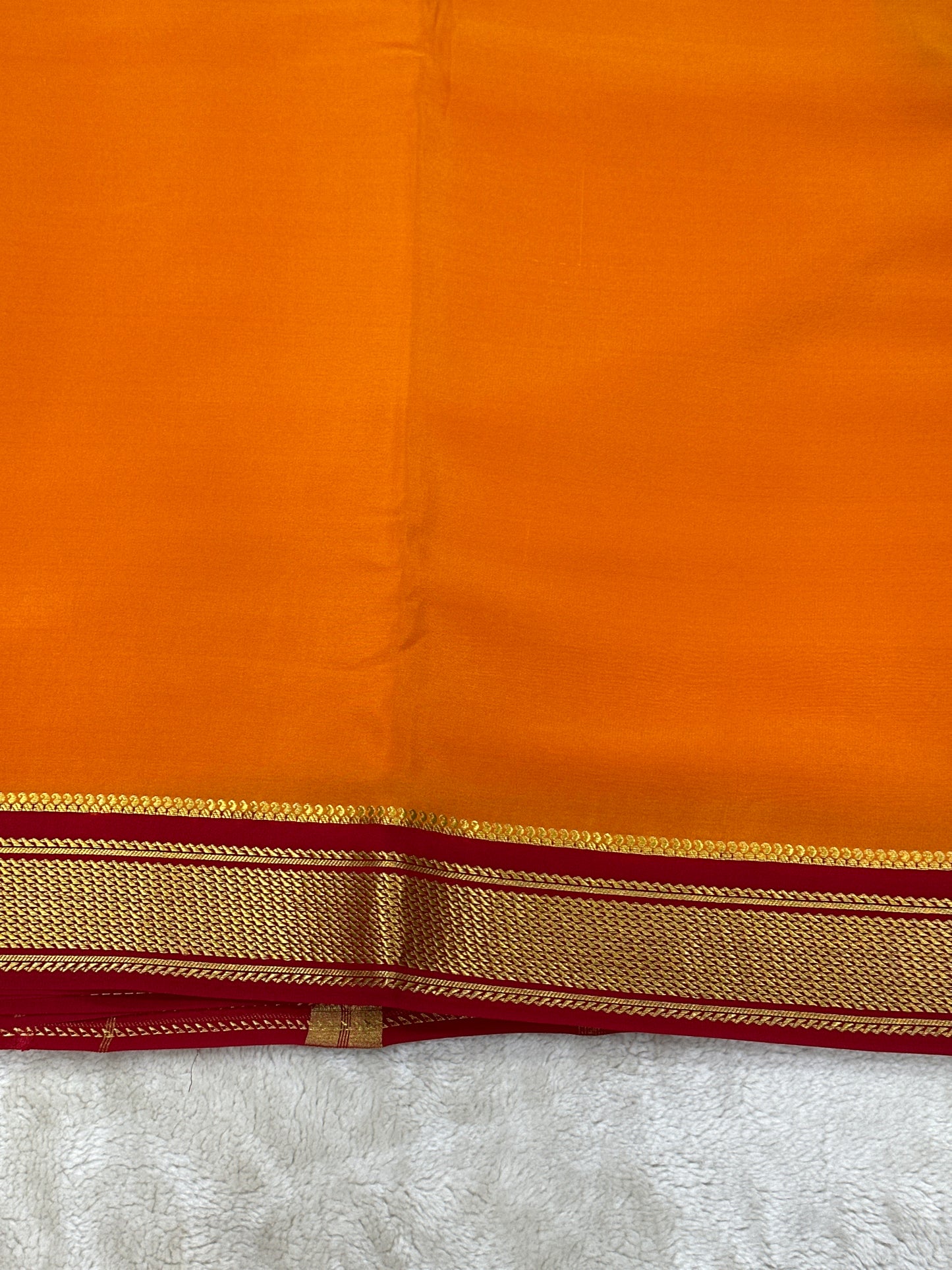 Sliver Based zari Pure Mysore Silk Saree