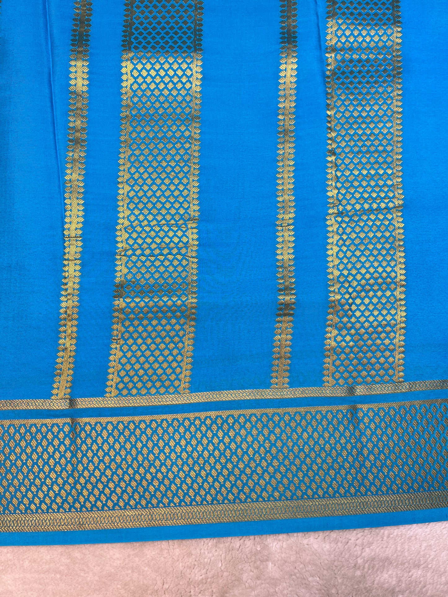 Pure crepe Mysore silk patli pallu- 16275402