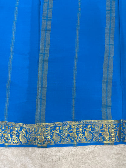 Pure Mysore Silk Saree-(1461976)