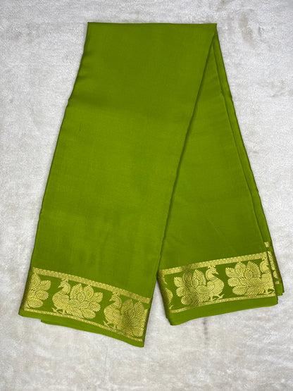 Pure Mysore crepe saree-120 GSM(1104001)