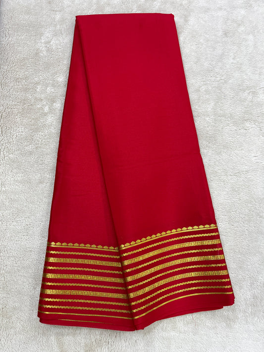 Pure crepe Mysore silk-2 Lines 100 Gsm(110865)