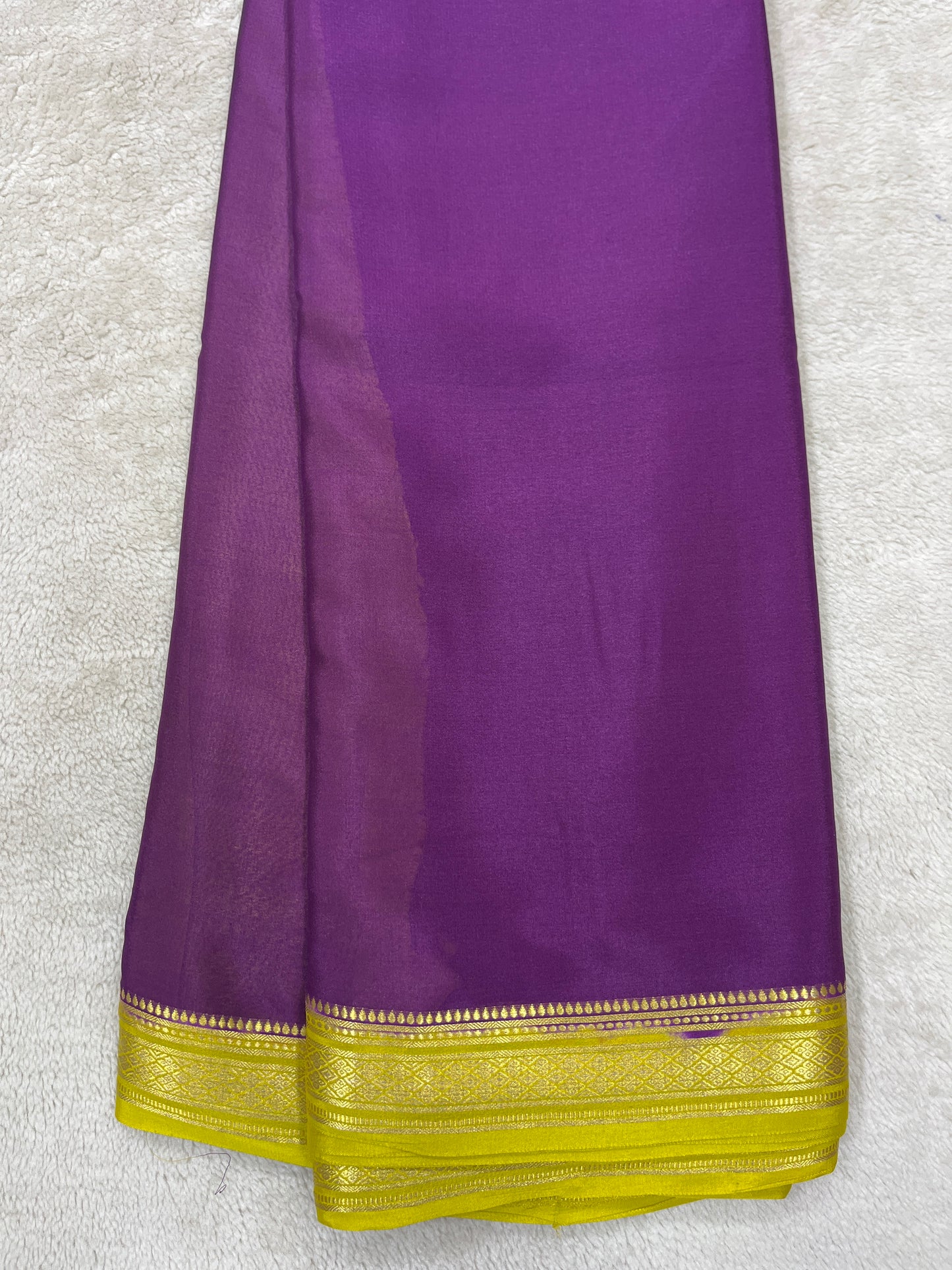 Pure crepe Mysore silk-Piping Contrast(1103601)