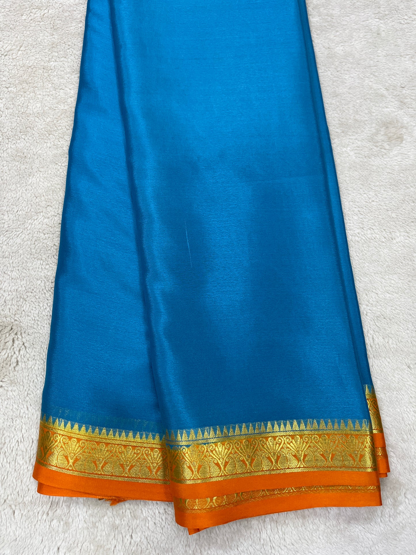 Pure crepe Mysore silk-Piping Contrast(1103601)