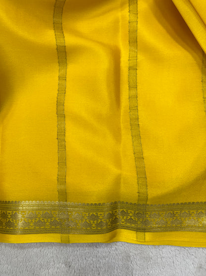Pure crepe Mysore silk- Trisha 2 Self(16275513)