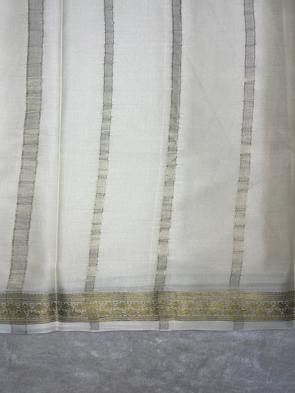 Pure crepe Mysore silk saree-70GSM(16275513)