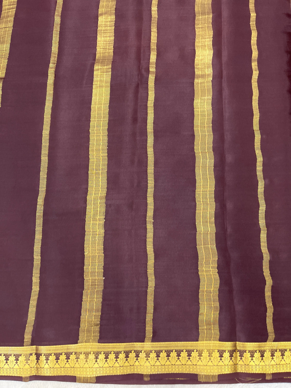 Pure crepe Mysore silk saree 13106333