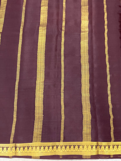 Pure crepe Mysore silk saree 13106333