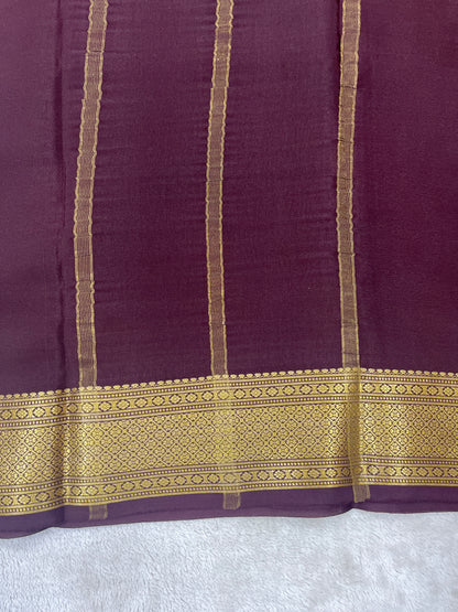 Pure crepe Mysore silk 120 GSM ( 110861 )