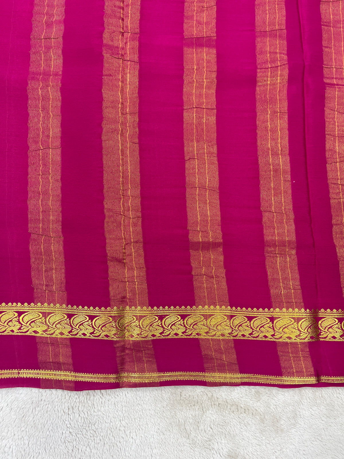Pure crepe Mysore silk 120 GSM (110861)