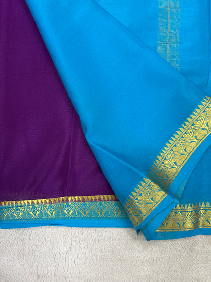 Pure crepe Mysore silk