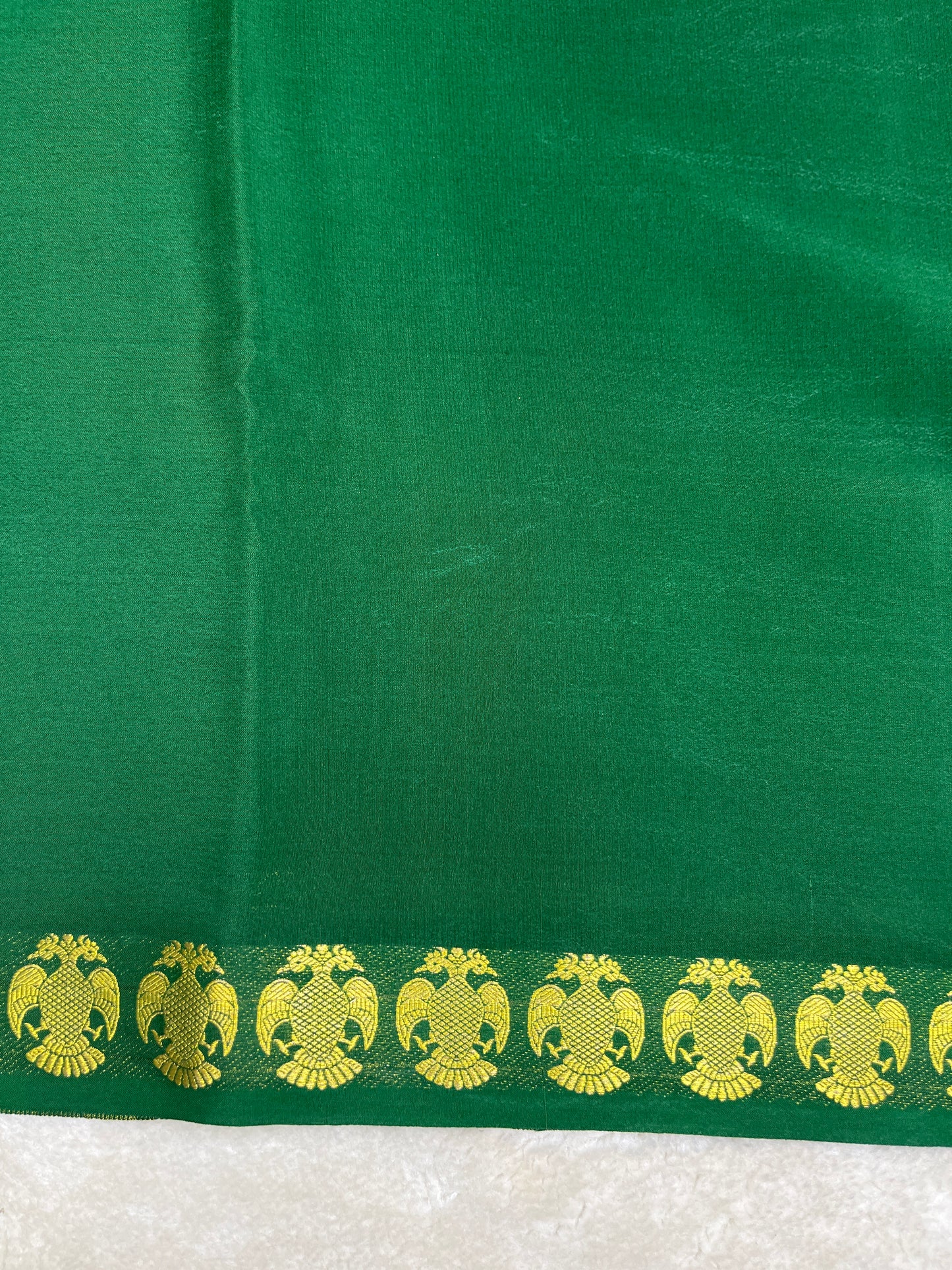 Pure crepe Mysore silk -Gatti border (1104001)