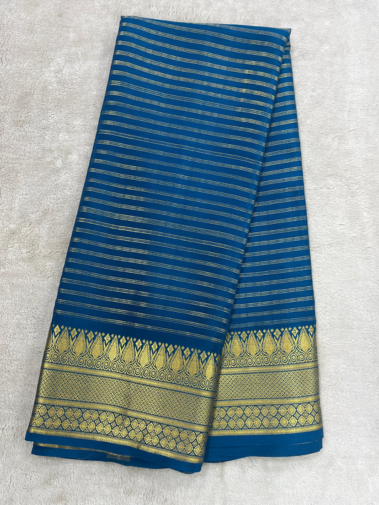 Pure crepe Mysore silk-A/O Salari 120 Gsm(110863)