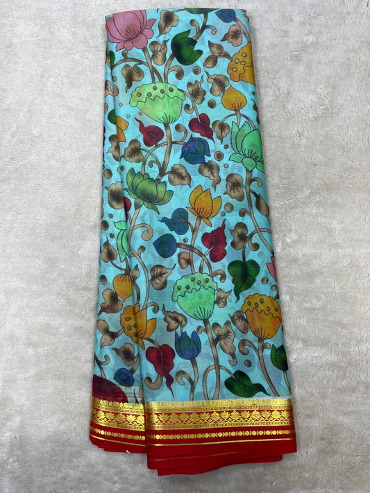 Pure crepe Mysore silk saree 26386623 (70gsm)