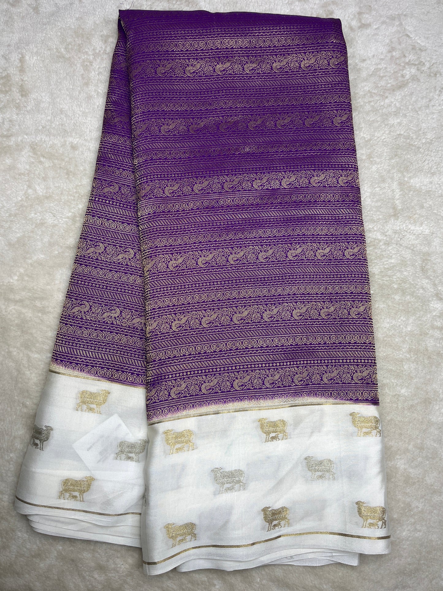 Pure crepe Mysore silk - (15230701)