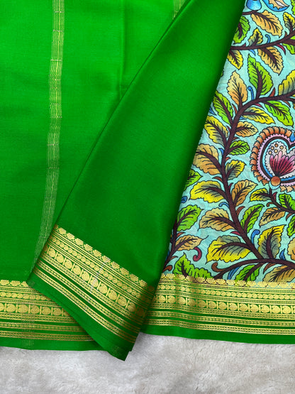 Pure crepe Mysore silk saree 26386623 (70gsm)